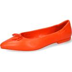Reduzierte Orange Elegante Melvin & Hamilton Damenballerinas Orangen aus Leder Größe 41 mit Absatzhöhe bis 3cm 