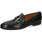 Schwarze Elegante Melvin & Hamilton Business-Schuhe aus Leder für Herren Größe 46 mit Absatzhöhe bis 3cm 