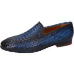 Blaue Melvin & Hamilton Business-Schuhe für Herren Größe 47 mit Absatzhöhe bis 3cm 