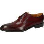 Reduzierte Rote Elegante Melvin & Hamilton Derby Schuhe Schnürung für Herren Größe 42 mit Absatzhöhe bis 3cm 