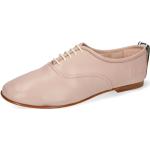 Reduzierte Pinke Elegante Melvin & Hamilton Oxford Schuhe aus Leder für Damen Größe 41 mit Absatzhöhe bis 3cm 