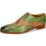 Grüne Elegante Melvin & Hamilton Oxford Schuhe für Herren Größe 46 mit Absatzhöhe bis 3cm 