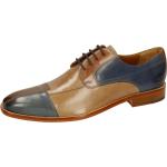 Reduzierte Graue Klassische Melvin & Hamilton Derby Schuhe Schnürung für Herren Größe 44 mit Absatzhöhe bis 3cm 