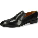 Schwarze Klassische Melvin & Hamilton Business-Schuhe für Herren Größe 47 mit Absatzhöhe bis 3cm 