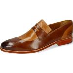 Reduzierte Beige Klassische Melvin & Hamilton Business-Schuhe für Herren Größe 47 mit Absatzhöhe bis 3cm 