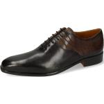 Reduzierte Graue Elegante Melvin & Hamilton Oxford Schuhe für Herren Größe 46 mit Absatzhöhe bis 3cm 