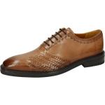 Reduzierte Braune Elegante Melvin & Hamilton Marvin Oxford Schuhe für Herren Größe 46 mit Absatzhöhe bis 3cm 