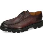 Reduzierte Violette Klassische Melvin & Hamilton Derby Schuhe Schnürung aus Leder für Herren Größe 44 mit Absatzhöhe bis 3cm 
