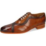 Braune Klassische Melvin & Hamilton Oxford Schuhe für Herren Größe 43 mit Absatzhöhe bis 3cm 