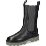 Blaue Melvin & Hamilton Winterstiefel & Winter Boots aus Leder für Damen Größe 38 mit Absatzhöhe bis 3cm 