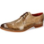 Braune Elegante Melvin & Hamilton Derby Schuhe Schnürung für Herren Größe 47 