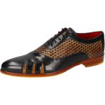 Schwarze Elegante Melvin & Hamilton Oxford Schuhe für Herren Größe 47 mit Absatzhöhe bis 3cm 