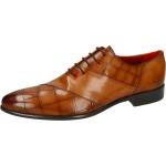 Braune Elegante Melvin & Hamilton Oxford Schuhe für Herren Größe 43 