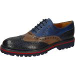 Reduzierte Blaue Elegante Melvin & Hamilton Oxford Schuhe für Herren Größe 44 mit Absatzhöhe 3cm bis 5cm 