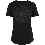 Schwarze Merchcode Linkin Park T-Shirts Mäuse aus Jersey für Damen 