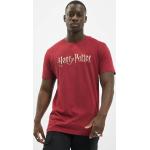 Rote Kurzärmelige Merchcode Harry Potter T-Shirts aus Jersey für Herren 