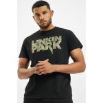 Schwarze Elegante Merchcode Linkin Park T-Shirts aus Jersey für Herren 