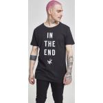 Schwarze Streetwear Merchcode Linkin Park T-Shirts aus Jersey für Herren Größe XL 
