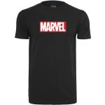 Schwarze Merchcode Marvel T-Shirts aus Jersey für Herren 