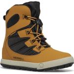 Braune Merrell Winterstiefel & Winter Boots mit Schnellschnürung wasserdicht Größe 32 