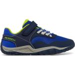 Blaue Merrell Trailrunning Schuhe für Kinder Größe 31 