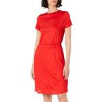Rote Casual Mexx Damenkleider aus Viskose Größe XL 