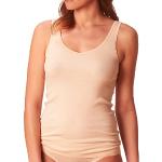 Mey 2er Pack Damen Unterhemd 2000-25061 - Farbe Nude - Größe 46 - Top mit Breiten Trägern - Funktionsgerechter Rundschnitt