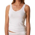 Mey 2er Pack Damen Unterhemd 2000-25061 - Farbe Weiß - Größe 48 - Top mit Breiten Trägern - Funktionsgerechter Rundschnitt