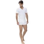 Reduzierte Weiße Mey V-Ausschnitt V-Shirts aus Jersey für Herren Größe 7 XL Große Größen 