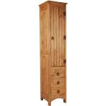 günstig aus Rustikale kaufen online Holz Badezimmerschränke