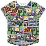 Kurzärmelige Minecraft Kinder-T-Shirts für Jungen 