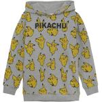 Hellgraue Minymo Pokemon Pikachu Kinderkapuzenpullover & Kinderkapuzensweater aus Elastan für Babys Größe 104 