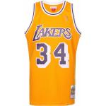 Mitchell and Ness NBA Los Angeles Lakers 1996-97 Swingman 2.0 Shaquille O´Neal Herren Trikot gelb / lila Gr. S