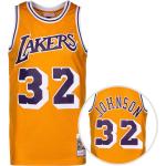 Mitchell and Ness NBA Los Angeles Lakers Swingman 2.0 Magic Johnson Herren Trikot gelb / lila Gr. S