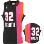 Mitchell and Ness NBA Miami Heat Shaquille O'Neal Herren Trikot schwarz / bunt Gr. S