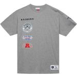 Graue Mitchell & Ness NFL T-Shirts aus Baumwolle Größe XXL 