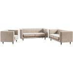 Cremefarbene Moderne Couchgarnituren & Sofagarnituren für 6 Personen 