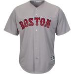 MLB Boston Red Sox Baseball Trikot Cool base Majestic Jersey grau (S)