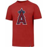 Rote Los Angeles Angels Baseball-Shirts aus Baumwolle für Damen 