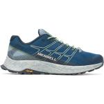 Reduzierte Blaue Merrell Moab Trailrunning Schuhe atmungsaktiv für Herren Größe 44,5 