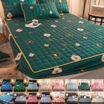 Grüne Bettwäsche Sets & Bettwäsche-Garnituren aus Polyester Handwäsche 