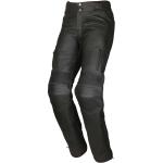 Reduzierte Schwarze MODEKA Motorradhosen aus Leder für Damen Größe S 