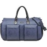 Blaue Business Kleidersäcke & Kleiderhüllen aus Leder wasserdicht für Herren 