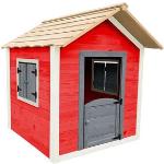 Rote Möbelix Spielhäuser aus Holz 