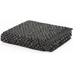 Schwarze Moderne Möve Duschtücher New York aus Baumwolle 50x100 