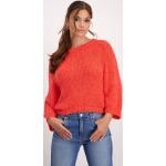 Rote Monari Rundhals-Auschnitt Rundhals-Pullover für Damen Größe XS 