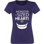 Monster AG James P. Sullivan - Monster - Sized Heart T-Shirt lila