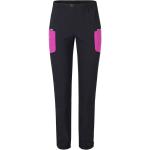 Montura - Tourenbekleidung Damen - Ski Style Pants Woman Nero/Intense Violet für Damen, aus Softshell - schwarz
