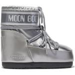 Graue Klassische Moon Boot Winterstiefel & Winter Boots Schnürung aus Nylon wasserdicht für Damen Größe 41 