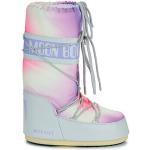 Graue Moon Boot Icon Winterstiefel & Winter Boots aus Nylon für Damen 